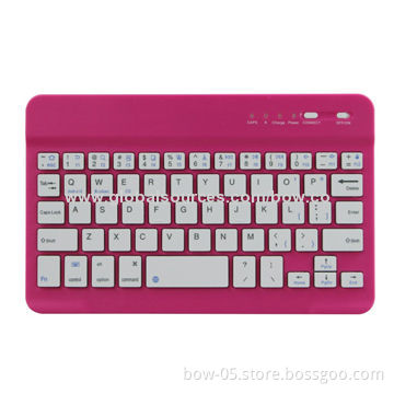 Universal Wireless Bluetooth Keyboard for 7" Tablets, Android/Windows/iOS